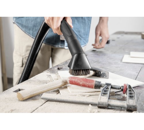 Строительный пылесос Karcher WD 3 P V-17/4/20 Workshop 1000Вт желтый Строительный пылесос Karcher WD 3 P V-17/4/20 Workshop 1000Вт желтый