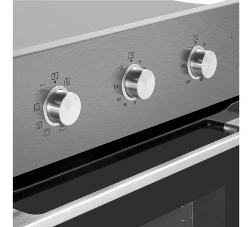 Духовой шкаф Электрический Maunfeld MEOC708PS серебристый