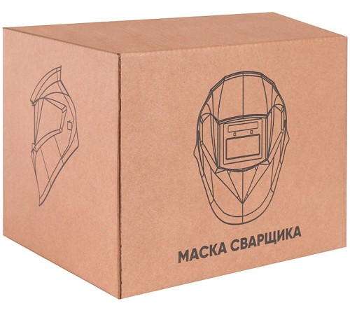 Маска сварщика, модель 400 в уп. 1 шт. коробка