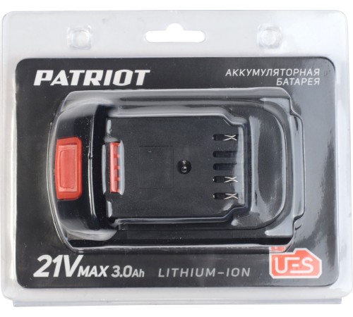 Батарея аккумуляторная Patriot 180301123 21В 3Ач Li-Ion