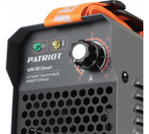 Сварочный аппарат Patriot WM 181 Smart инвертор ММА 7.2кВт