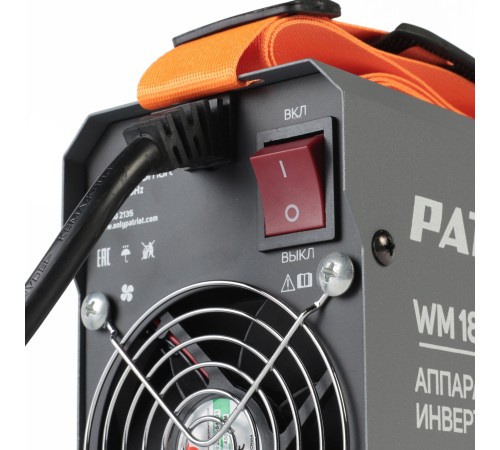 Сварочный аппарат Patriot WM 181 Smart инвертор ММА 7.2кВт