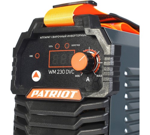 Сварочный аппарат Patriot WM230DVC инвертор ММА 10.7кВт