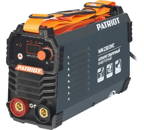 Сварочный аппарат Patriot WM230DVC инвертор ММА 10.7кВт