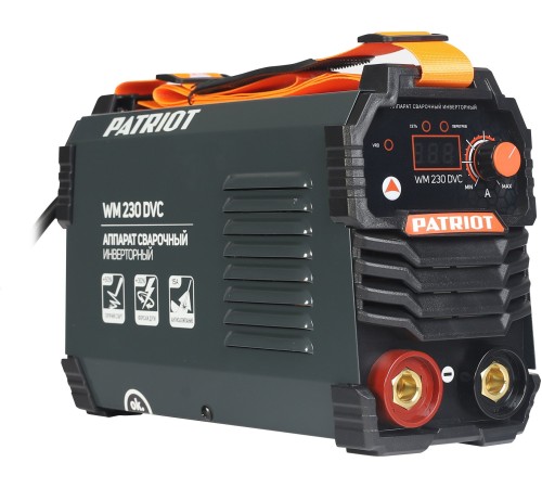 Сварочный аппарат Patriot WM230DVC инвертор ММА 10.7кВт