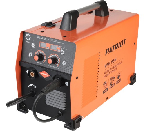 Сварочный полуавтомат Patriot WMA 155 M инвертор MIG-MAG/ММА 6.2кВт