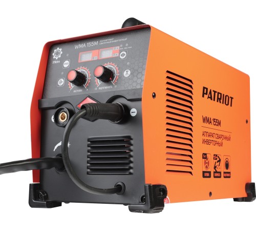 Сварочный полуавтомат Patriot WMA 155 M инвертор MIG-MAG/ММА 6.2кВт