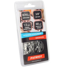 Цепь для цепных пил Patriot 73DP-68E 3/8" 68звен. (862321368)