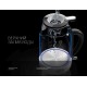 Чайник электрический Polaris PWK 1753CGL 1.5л. 1950Вт белый/черный (корпус: пластик/стекло)