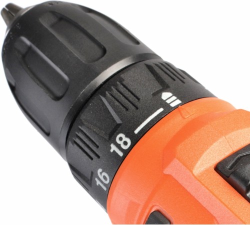 PATRIOT BR 189UES Дрель-шуруповерт аккумуляторная [180301549] { две АКБ Li-Ion 18В, 2,0 Ач, 29Нм, 2 скорости, кейс }