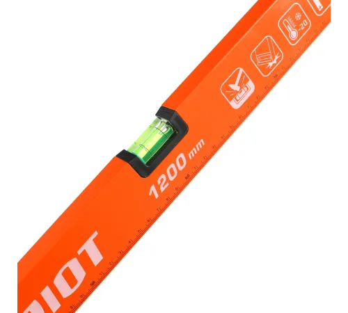 Уровень Patriot LRP-1200 пузырьковый 3глаз. магнит. оранжевый (350005554)