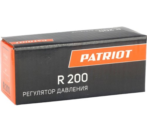 Регулятор давления для пневмоинструмента Patriot R200 черный красный
