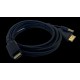Кабель аудио-видео Buro HDMI (m)/DisplayPort (m) 2м. Позолоченные контакты черный (HDMI-DP-2M)