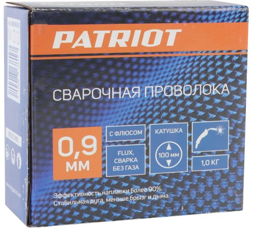 Проволока свар. Patriot 605001850 D0.9мм 1000гр Проволока свар. Patriot 605001850 D0.9мм 1000гр