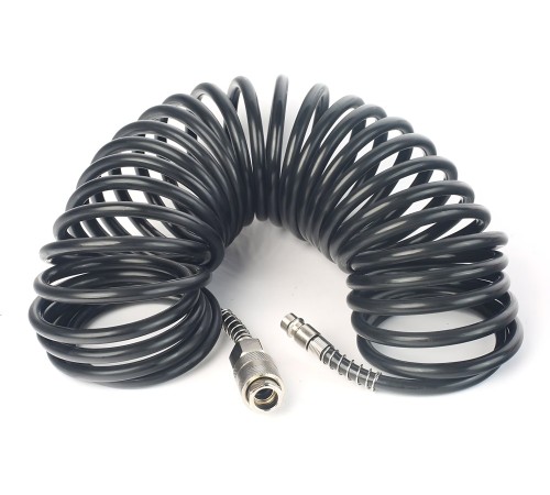 Шланг Patriot PU 8 8м спиральный черный (830901040)