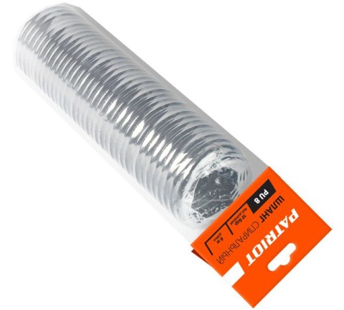 Шланг Patriot PU 8 8м спиральный черный (830901040)