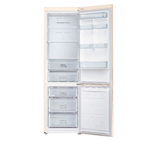 Холодильник Samsung RB37A5200EL/WT бежевый (двухкамерный)