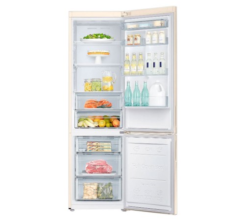 Холодильник Samsung RB37A5200EL/WT бежевый (двухкамерный)