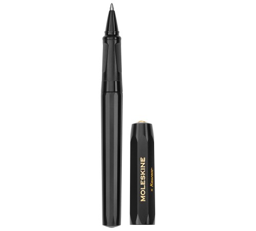 Ручка шариков. Moleskine Kaweco (KAWBALLPENBK) Black d=1мм син. черн. подар.кор. шестигр. Ручка шариков. Moleskine Kaweco (KAWBALLPENBK) Black d=1мм син. черн. подар.кор. шестигр.