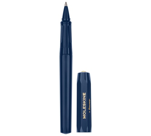 Ручка шариков. Moleskine Kaweco (KAWBALLPENBLUE) синий d=1мм син. черн. подар.кор. Ручка шариков. Moleskine Kaweco (KAWBALLPENBLUE) синий d=1мм син. черн. подар.кор.