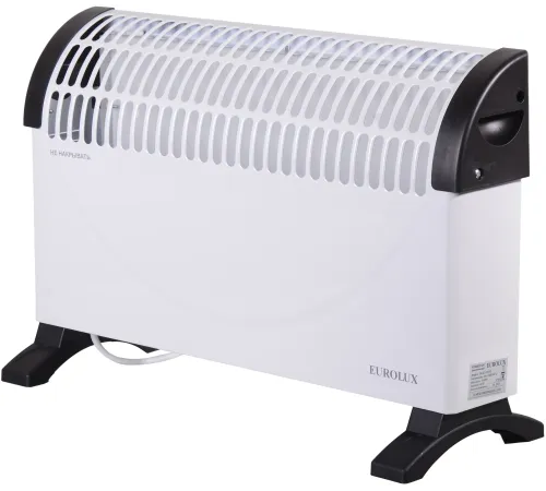 Конвектор Eurolux ОК-EU-1500C белый, 1500 Вт, 20 м2, термостат