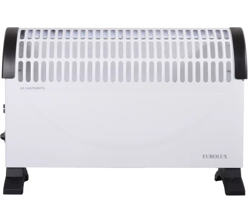 Конвектор Eurolux ОК-EU-1500C белый, 1500 Вт, 20 м2, термостат