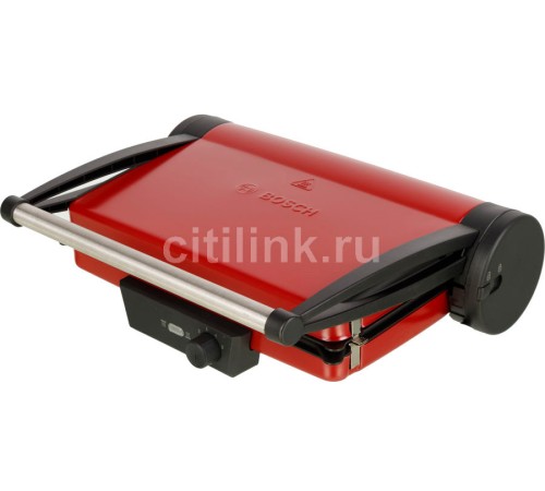 Электрогриль Bosch TCG4104 2000Вт красный/черный