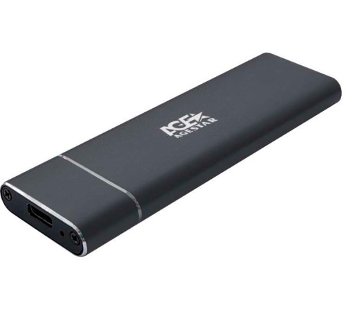 Внешний корпус SSD AgeStar 31UBNV5C NVMe USB3.2 алюминий черный M2 2280 M-key Внешний корпус SSD AgeStar 31UBNV5C NVMe USB3.2 алюминий черный M2 2280 M-key