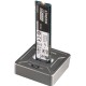 Внешний корпус SSD AgeStar 31CBNV1C NVMe USB3.2 алюминий черный M2 2280 M-key