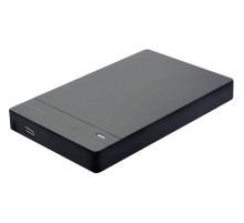 Внешний корпус для HDD/SSD AgeStar 31UB2P3C SATA USB3.2 алюминий черный hotswap 2.5"