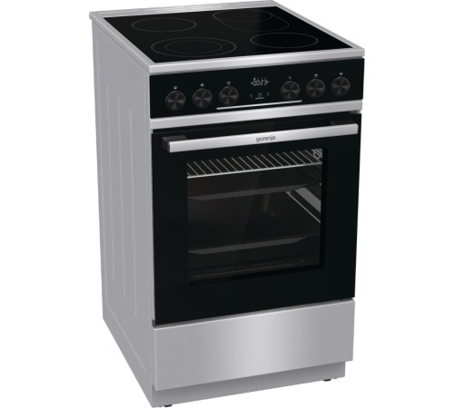 Плита Электрическая Gorenje GEC5C61XPA нержавеющая сталь