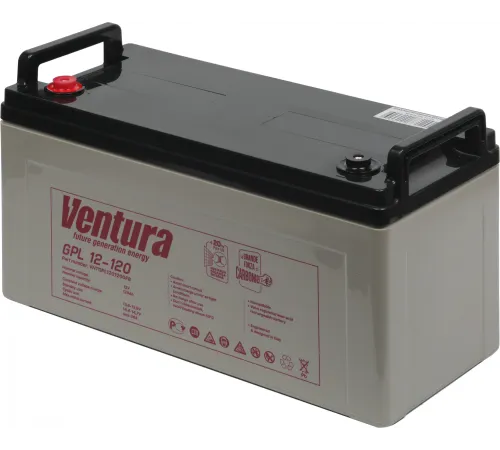 Батарея для ИБП Ventura GPL 12-120 12В 120Ач Батарея для ИБП Ventura GPL 12-120 12В 120Ач