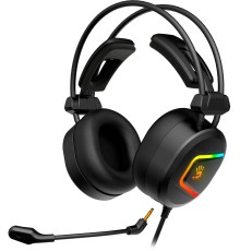 Наушники с микрофоном A4Tech Bloody MC750 черный 2.3м мониторные USB оголовье (MC750 BLACK)