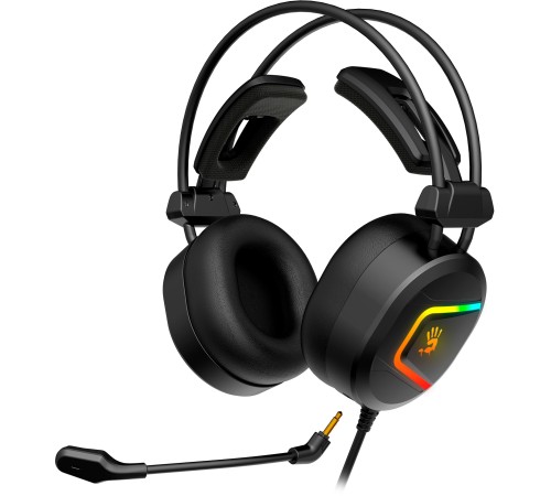 Наушники с микрофоном A4Tech Bloody MC750 черный 2.3м мониторные USB оголовье (MC750 BLACK) Наушники с микрофоном A4Tech Bloody MC750 черный 2.3м мониторные USB оголовье (MC750 BLACK)
