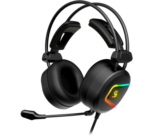 Наушники с микрофоном A4Tech Bloody MC750 черный 2.3м мониторные USB оголовье (MC750 BLACK) Наушники с микрофоном A4Tech Bloody MC750 черный 2.3м мониторные USB оголовье (MC750 BLACK)