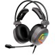 Наушники с микрофоном A4Tech Bloody MC750 серый 2.3м мониторные USB оголовье (MC750 GREY)
