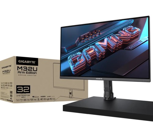 Монитор Gigabyte 31.5" M32U AE IPS 3840x2160 144Hz FreeSync Premium Pro 350cd/m2 16:9