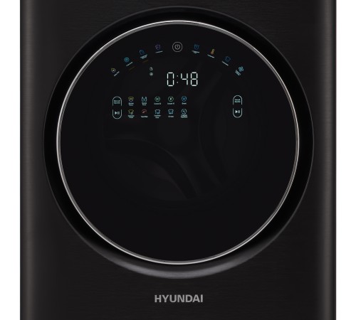 Стиральная машина Hyundai Gemini WMD9423 класс: A+++ загр.фронтальная макс.:15кг (с сушкой) темно-серебристый
