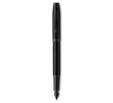Ручка перьев. Parker IM Achromatic F317 (CW2127741) Matt Black F сталь нержавеющая подар.кор.