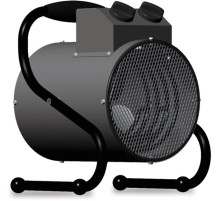 Тепловая пушка электрическая Zilon Суховей Эко ZTV-5C N1 4500Вт черный