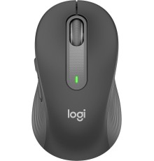 Мышь Logitech M650 графитовый оптическая (4000dpi) беспроводная BT/Radio USB (4but)
