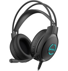 Наушники с микрофоном A4Tech Fstyler FH300U черный 2м накладные USB оголовье (FH300U BLACK)