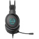 Наушники с микрофоном A4Tech Fstyler FH300U черный 2м накладные USB оголовье (FH300U BLACK)