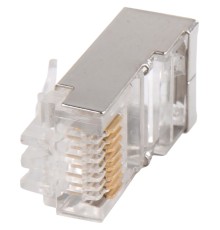 Коннектор ITK Generica (CS3-1C5EF-G) FTP кат.5e RJ45 прозрачный (упак.:1шт)