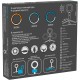 GAUSS RL001 Светодиодный светильник кольцевой ДНБ-10ВТ, USB, пульт управления в комплекте (3 цветовые температуры),диаметр 16см, IP20 Gauss