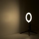 GAUSS RL001 Светодиодный светильник кольцевой ДНБ-10ВТ, USB, пульт управления в комплекте (3 цветовые температуры),диаметр 16см, IP20 Gauss