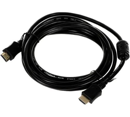 Кабель соединительный аудио-видео Premier 5-813 HDMI (m)/HDMI (m) 3м. феррит.кольца черный (5-813 3.0) Кабель соединительный аудио-видео Premier 5-813 HDMI (m)/HDMI (m) 3м. феррит.кольца черный (5-813 3.0)
