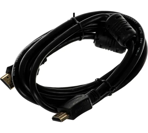 Кабель соединительный аудио-видео Premier 5-813 HDMI (m)/HDMI (m) 2м. феррит.кольца черный (5-813 2.0)