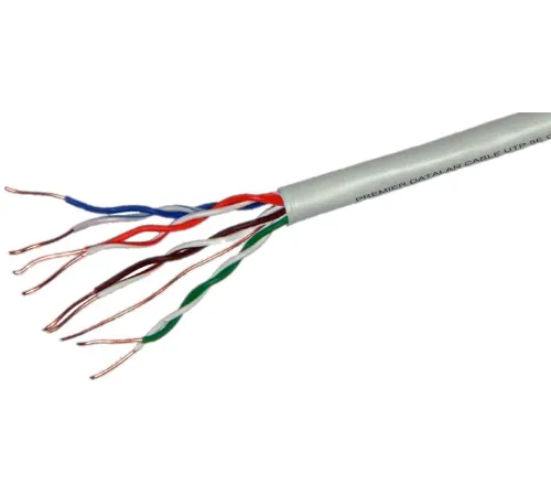 Кабель сетевой Premier 23-115 305 UTP 4 пары cat5E solid CCA 305м серый Кабель сетевой Premier 23-115 305 UTP 4 пары cat5E solid CCA 305м серый