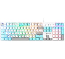 Клавиатура A4Tech Bloody S510R механическая белый USB for gamer LED (S510R USB ICY WHITE/BLMS RED)